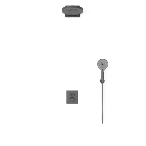 Душевая система Vincea VSFW-3I21T1GM встраиваемая в стену с термостатом - фото 3