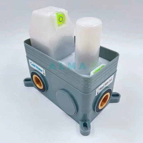 Душевая система ALMAes Teivaz TVZ-1805 встраиваемая цвет черный - фото 5