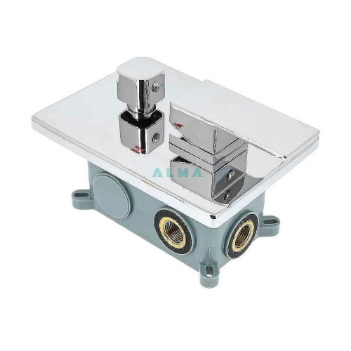 Душевая система ALMAes Elbe TVZ-0812 встраиваемая цвет хром - фото 5