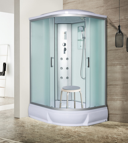 Душевая кабина River DUNAY 120/80/24 MT L (10000001128) 120х80 асимметричная с крышей ориентация левая - фото 3