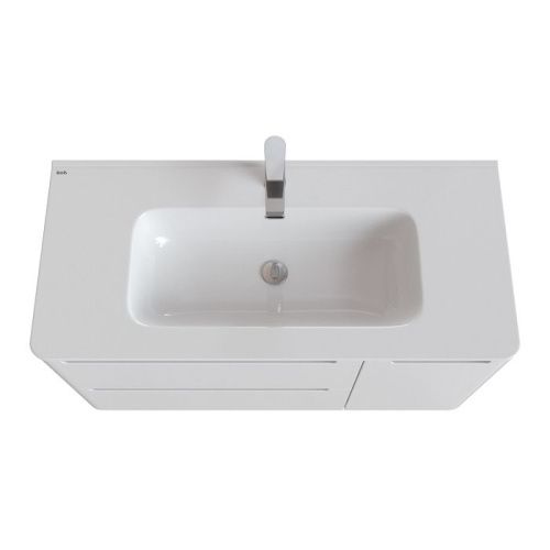 Тумба с раковиной IDDIS Edifice EDI10WFi95K 100х47х81 напольная цвет белый - фото 3