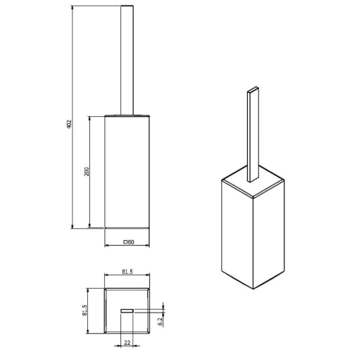 Ерш Langberger Accessories 11371A - фото 3