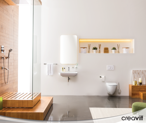 Клавиша смыва механическая Creavit GP7001.00 цвет белый - фото 3