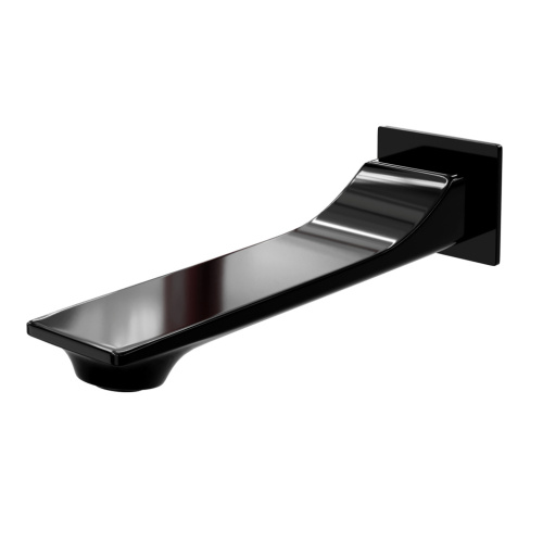 Излив для ванны WasserKRAFT Glan 6600 A175 встраиваемый черный - фото 2