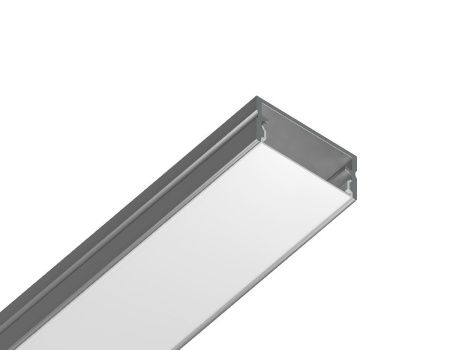 Алюминиевый накладной профиль Ambrella Light Alum Profile (Алум Профиле) GP2001AL