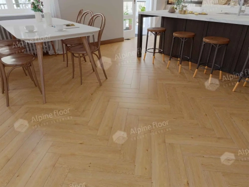 Кварцвиниловая плитка Alpine Floor Parquet LVT ECO-16-27 Дуб Хатиса толщина 0.25 см 43 класс 590х118 - фото 3