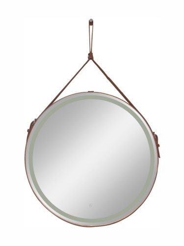 Зеркало в ванную Континент Millenium Brown ЗЛП836 65х65 цвет коричневый - фото 2