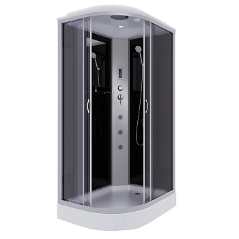 Душевая кабина Niagara Classic 35121433RF 120х80 асимметричная с крышей ориентация правая