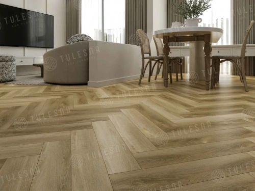 SPC ламинат Tulesna Art Parquet 1005-6 Grazioso толщина 0.4 см 43 класс 600х125 - фото 4