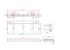 Столешница Armadi Art Flat 869-140-NM 140х50 накладная цвет черный