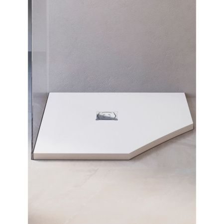 Душевой поддон из искусственного камня RGW Stone Tray 16155100-01 100х100 белый без ножек
