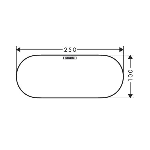 Крышка для корзины Hansgrohe WallStoris 27925700 - фото 2