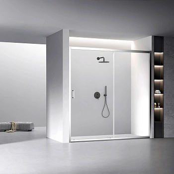 Душевая дверь Veconi Vianno VN60-200-01-C5 200х195 стекло прозрачное профиль хром глянцевый