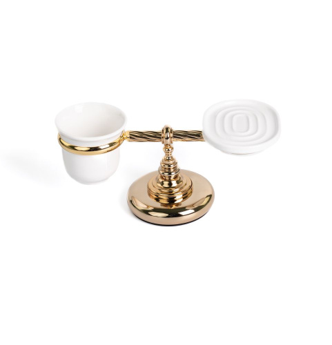 Мыльница + стакан Stil Haus Giunone G15М(16)