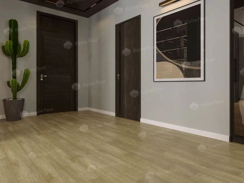 Напольный плинтус Alpine Floor Tanle TL018047 Валон толщина 1.65 см 2000х80 - фото 3
