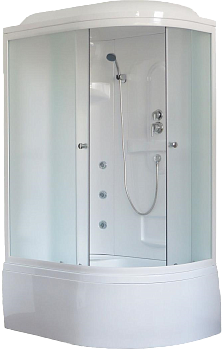 Душевая кабина Royal Bath ВК RB8120BK2-M-L 120х80 асимметричная с крышей ориентация левая