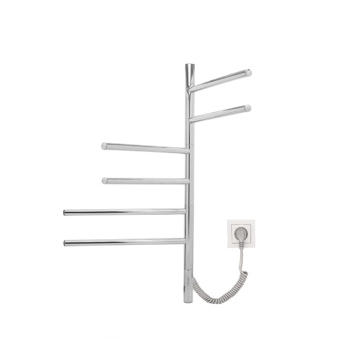 Полотенцесушитель Vincea VTD-1S2CE 43х80 электрический хром - фото 4