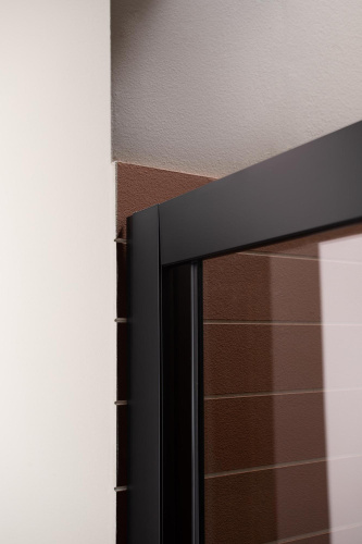 Душевая дверь Aquanet Pleasure AE60-N-150H200U-BT 150х200 стекло прозрачное профиль черный - фото 2