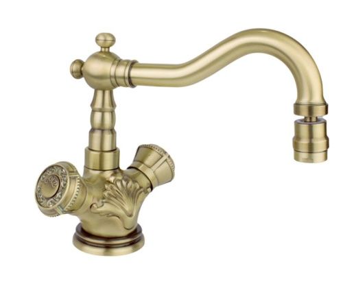 Смеситель Bronze de Luxe ROYAL 10217 на биде бронза - фото 2