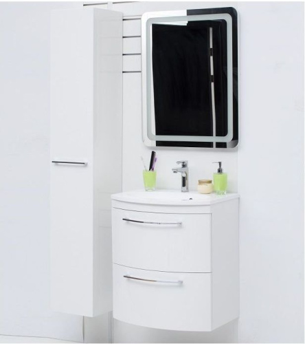 Шкаф-пенал De Aqua Токката 00167224 35х35х176 подвесной - фото 4