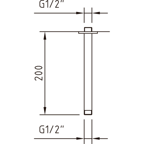 Кронштейн для душа Clever ROOF 98005 - фото 2