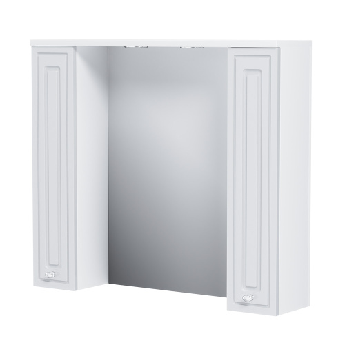 Зеркало-шкаф Damixa Palace One M41MPX0851WG 85х19х75 подвесной цвет белый глянцевый - фото 2