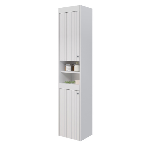 Шкаф-пенал LeMark Romance LM07R35P 35х30х170 напольный/подвесной цвет белый - фото 2