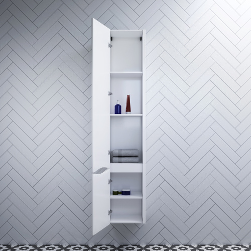 Шкаф-пенал Am.Pm Like M80CHL0356WG 35х30х175 подвесной цвет белый - фото 3