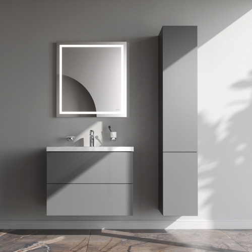 Тумба под раковину Am.Pm Gem M90FHX07522GM 75х41х54 подвесная цвет графит матовый - фото 5