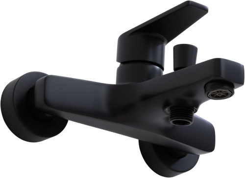Смеситель для ванны с душем Allen Brau Eclipse 5.E1003-31 настенный черный - фото 2