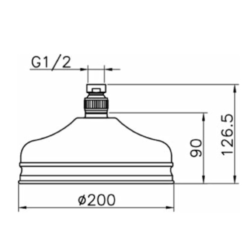 Верхний душ Cisal Shower 05.SO.19.AC никель - фото 2