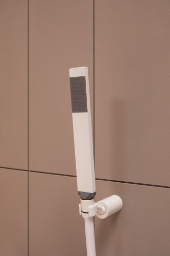 Душевой гарнитур Paffoni Premium ZDUP115BO настенный белый - фото 3