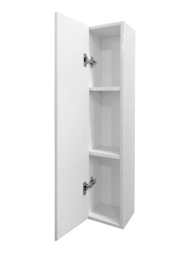 Шкаф-пенал Эстет Malibu ФР-00007132 20х16х90 подвесной цвет белый - фото 3