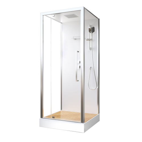 Душевая кабина Acquazzone Nikita 100SL 100х100 квадратная с крышей ориентация универсальная