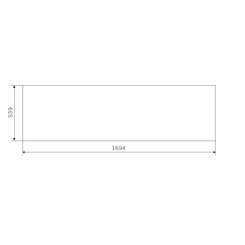 Экран для ванны Am.Pm Gem W93A-170-070W-P - фото 4