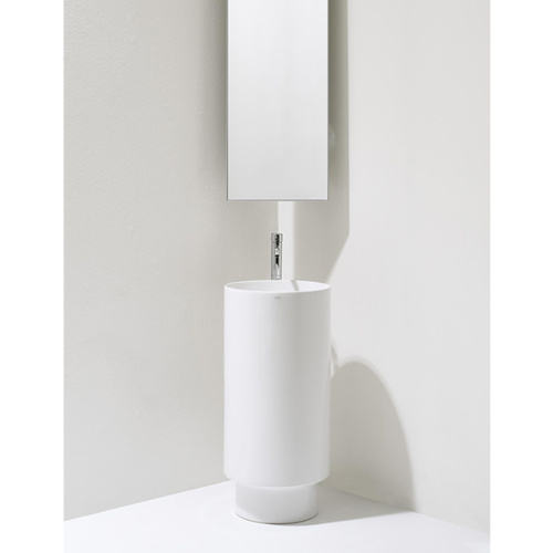 Раковина из санфаянса Simas PO 08 40х40 напольная цвет белый глянцевый