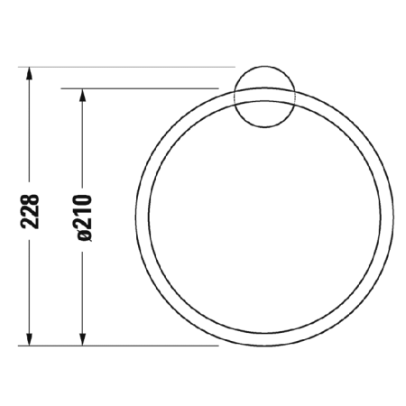 Полотенцедержатель Duravit Starck T 99474600