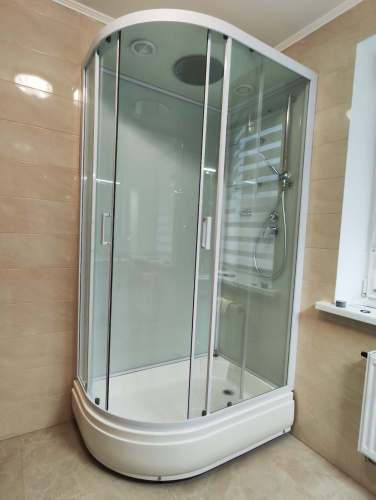 Душевая кабина Frank 129009 120х80 с крышей ориентация правая - фото 4