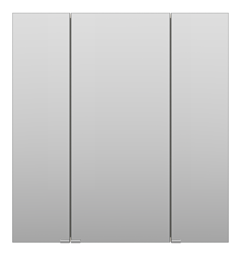 Зеркало-шкаф Misty Аура Э-Аур02075-01 75х15х80 подвесной цвет белый - фото 2