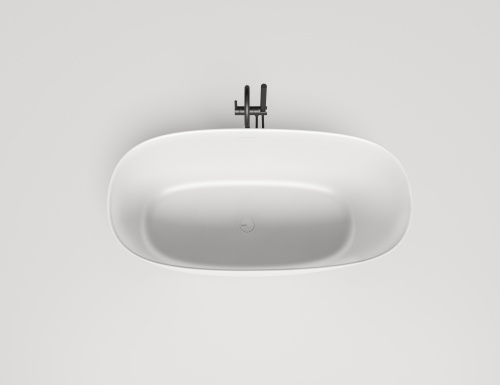 Ванна из литьевго мрамора Salini SOFIA 102518G 150х75 отдельностоящая овальная - фото 3