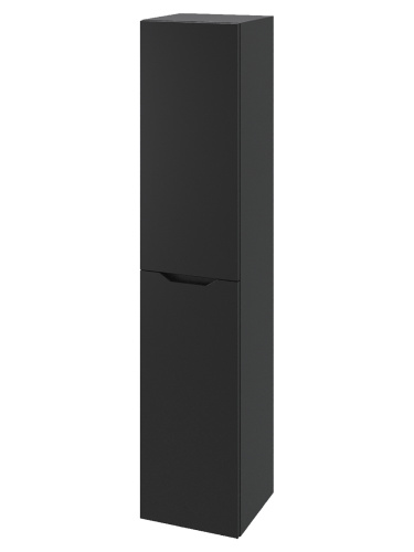 Шкаф-пенал Orange Line Li-35Pub 35х35х165 подвесной цвет черный - фото 3