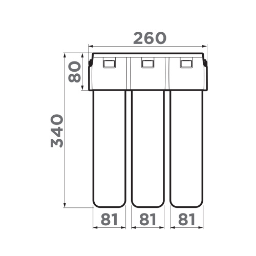 Фильтр для очистки воды Omoikiri Pure Drop Lite 4998028 - фото 2