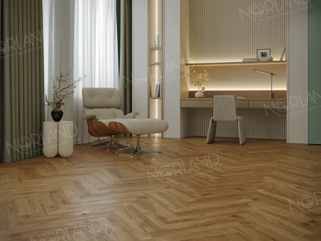 Ламинат Norland Elegant Herringbone LF303-18 Дуб Корсика толщина 0.8 см 33 класс 600х100
