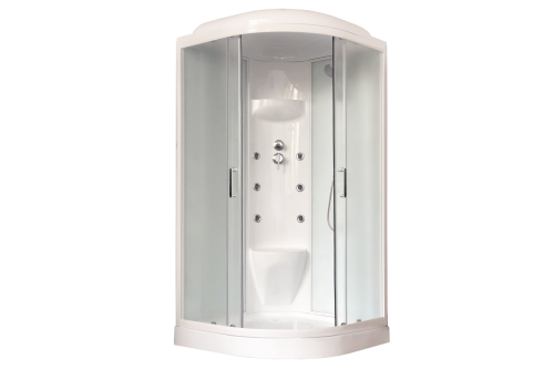 Душевая кабина Royal Bath НК RB90HK7-WC 90х90 четверть круга с крышей ориентация универсальная