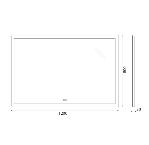 Зеркало в ванную BelBagno SPC-GRT-1200-800-LED-TCH-PHONE 120х80 - фото 5