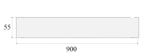 Решетка для водоотводящего желоба Valsir Linea VS0701934 - фото 2
