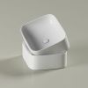 Раковина из сантехнического фарфора Ceramica Nova ELEMENT CN6052MSG 50х40 накладная цвет серый без отверстий под смеситель