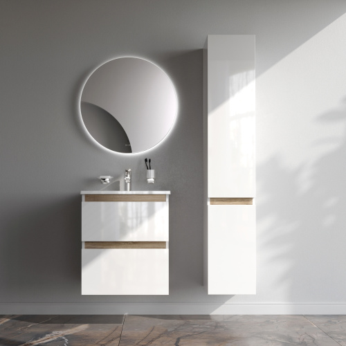 Тумба под раковину Am.Pm X-Joy M85AFHX0552WG 53х45х60 подвесная цвет белый - фото 5