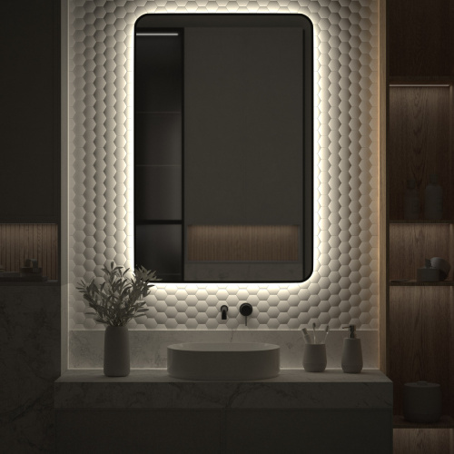 Зеркало в ванную Defesto AURA DF 2970 80х120 - фото 5