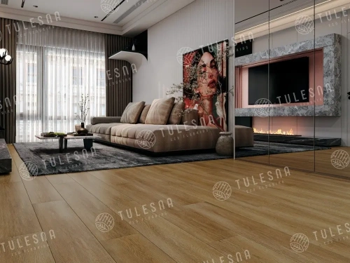 SPC ламинат Tulesna Ottimo 1004-6 Grazioso толщина 0.4 см 43 класс 1220х183 - фото 3